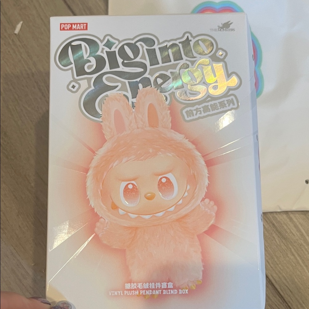 Authentic Pop Mart Big Into Energy Labubu - Happiness - Picture 3 of 6